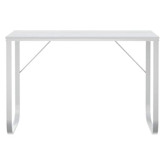 Γραφείο Υπολογιστή VidaXL από Μοριοσανίδα 110x60x73 cm - Λευκό image 2