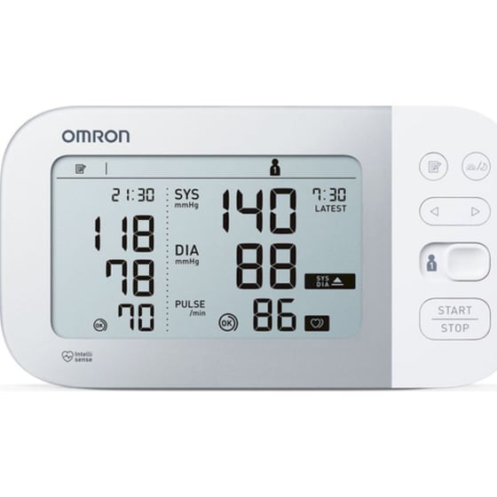 Ψηφιακό Πιεσόμετρο Omron Μπράτσου X7 Smart HEM-7361T-ESL με Bluetooth και Ανίχνευση Αρρυθμίας Λευκό image 3