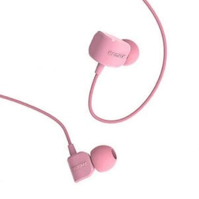 REMAX Ακουστικά Handsfree Remax RM-502 3.5mm Jack - Ροζ