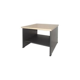 Τραπεζάκι Σαλονιού Woodwell από Μελαμίνη C9432 60x60x45cm - Σκούρο Γκρι