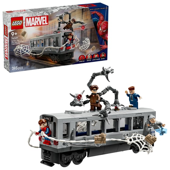 LEGO® Marvel Spider-Man vs. Doc Ock Subway Train Scene (76321) image 2