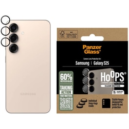 Προστατευτικό κάμερων Samsung Galaxy S25 - PanzerGlass Hoops Lens Protector Transparent