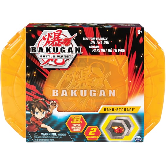 Spin Master Bakugan Battle Planet: Battle Brawlers - Orange Baku Storage (20115349) image 0