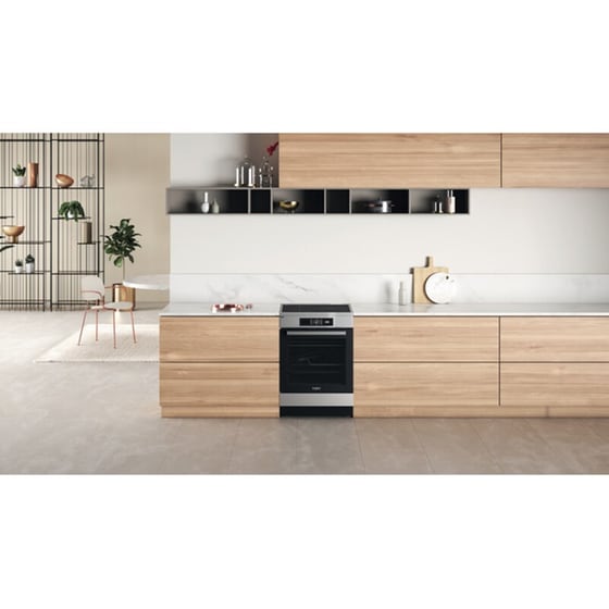 WHIRLPOOL WS68IQ8APX/E 83 Lt Inox Ηλεκτρική Κουζίνα Επαγωγική image 6