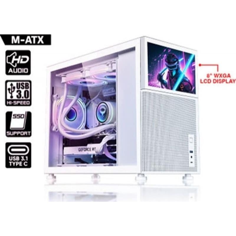 ARMAGGEDDON Κουτί Desktop Armaggeddon Gaming Pc Case Tessaraxx Corevision