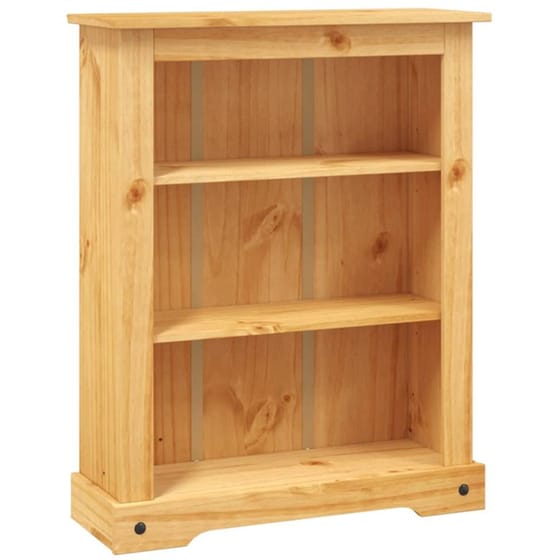 Βιβλιοθήκη VidaXL από Μασίφ Ξύλο Πεύκου 81x29x100 cm - Καφέ image 0