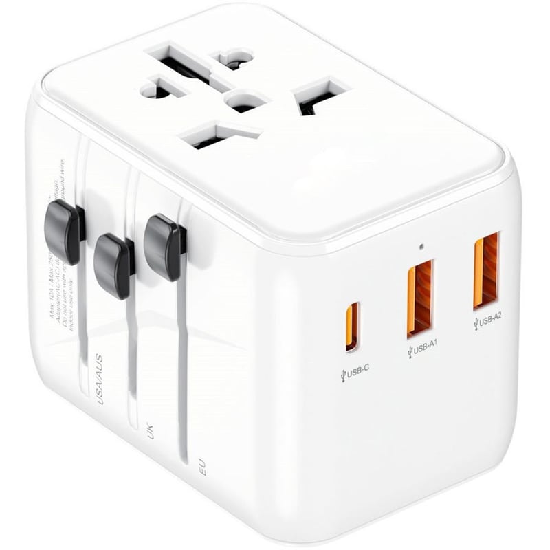 TUNE Αντάπτορας Tune Turbo PD Universal Travel Adapter 20W - Λευκό