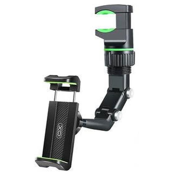 XO Βάση Κινητού Αυτοκινήτου με Ρυθμιζόμενα Άγκιστρα - Μαύρο image 0