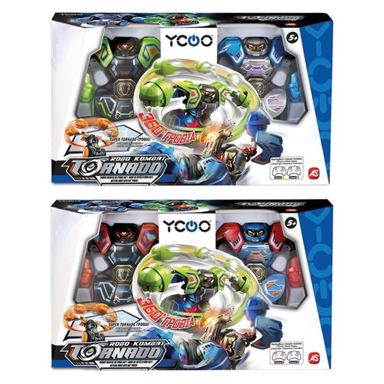 Silverlit Ycoo Robo Kombat 360 Tornado Τηλεκατευθυνόμενα Ρομπότ Μαχητές (2 Σχέδια) image 5