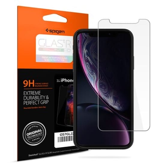 Προστατευτικό οθόνης Apple iPhone XR/iPhone 11 - Spigen Tempered Glass Slim image 1