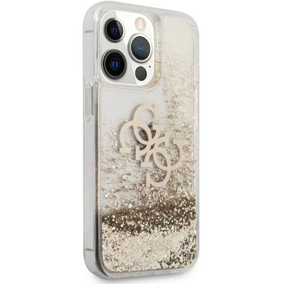 Θήκη Apple iPhone 13 Pro - Guess 4G Logo Collection - Χρυσό image 3