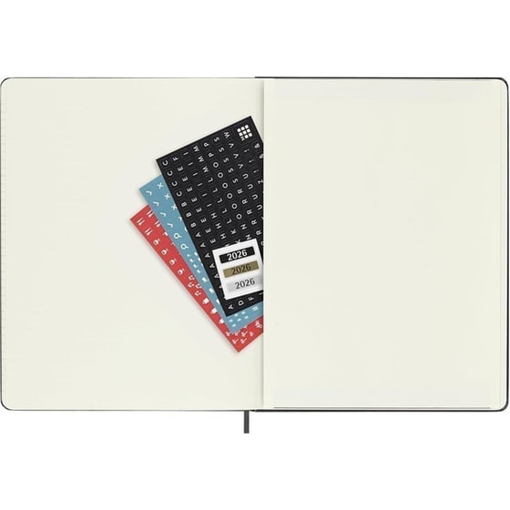 Ημερολόγιο Εβδομαδιαίο Moleskine 2026 12Μ ΧLarge Vertical Pro Black Hard image 6