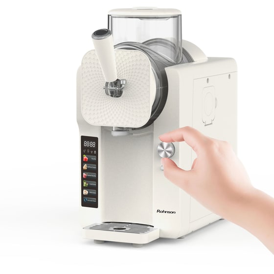 Παγωτομηχανή ROHNSON R5650 Soft n Serve 2150 W Λευκό image 2