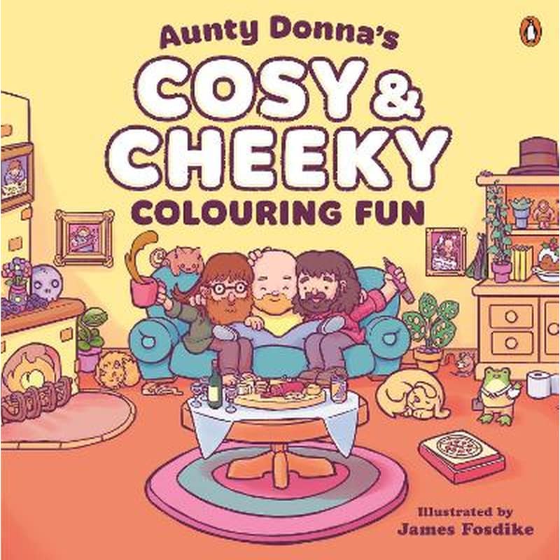 Aunty Donnas Cosy Cheeky Colouring Fun