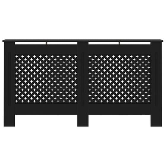 Vidaxl Κάλυμμα Καλοριφέρ Μαύρο 152 X 19 X 81 Εκ. Από Mdf image 3