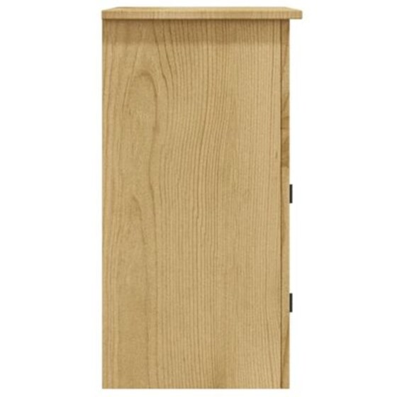 Έπιπλο Τηλεόρασης VidaXL Ξύλο Πεύκου 80x43x78 cm - Καφέ image 5