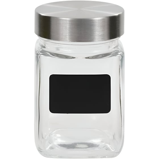 Βάζο Αποθήκευσης Τροφίμων Vidaxl Γυάλινο 300ml 24 Τμχ - Διάφανο image 1