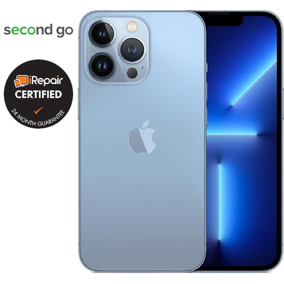 Μεταχειρισμένο Apple iPhone 13 Pro 256GB Sierra Blue second go Certified by iRepair image 3