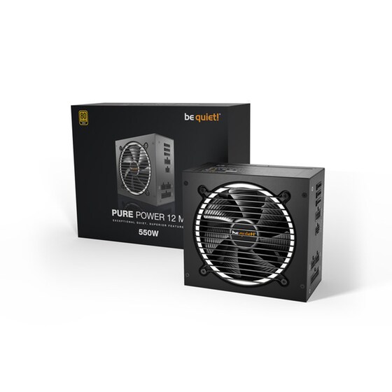 Τροφοδοτικό Υπολογιστή BE QUIET! Pure Power 12 M 550W - Μαύρο image 3