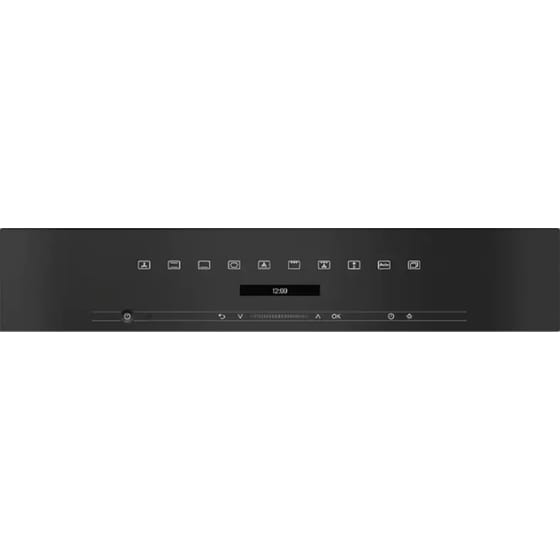 MIELE H 7260 B CleanSteel 76 Lt Μαύρο Εντοιχιζόμενος Φούρνος Άνω Πάγκου image 1