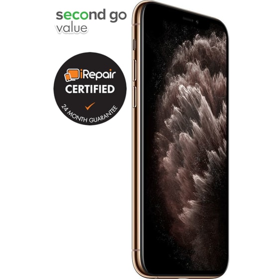 Μεταχειρισμένο Apple iPhone 11 Pro Max 64GB Gold second go value Certified by iRepair image 4