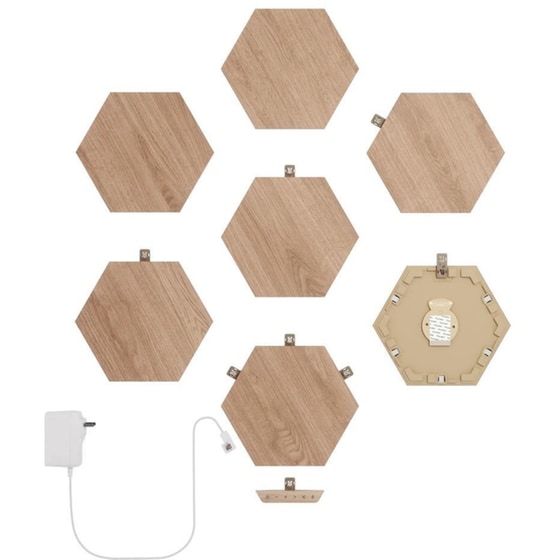 Έξυπνος Φωτισμός Nanoleaf Lines Elements Hexagon Pack 7PK image 1