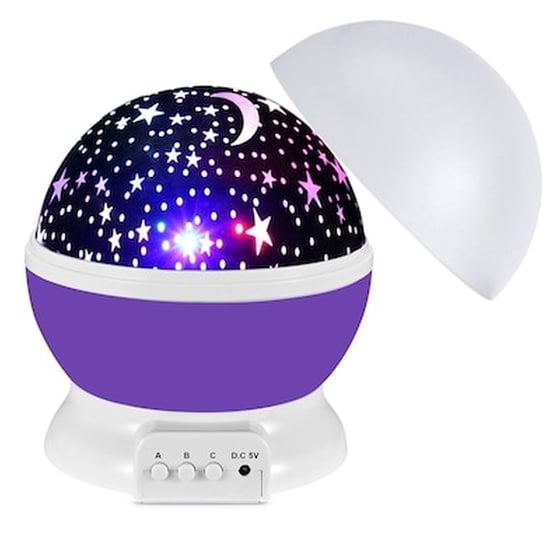 Brelong Bl-001 Dc 5v Star Light Rotating Projector Lamp For Kids Bedroom Star Master image 1