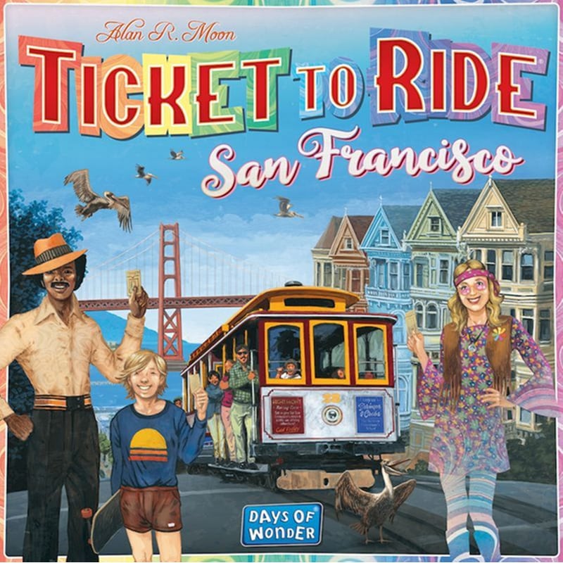 DAYS OF WONDER Επιτραπέζιο Παιχνίδι Days of Wonder Ticket To Ride - San Francisco