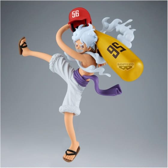 Banpresto Battle Record Collection: One Piece - Monkey D.Luffy (Gear5) Statue (17cm) (71188) image 1