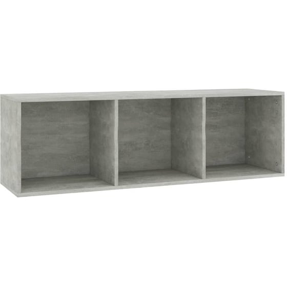 Βιβλιοθήκη VidaXL από Μοριοσανίδα  36x30x114 cm  - Γκρι image 5