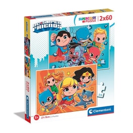 Παιδικό Παζλ Clementoni Supercolor Dc Comics Super Friends (120 Κομμάτια)