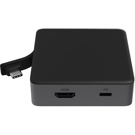 ZAGG USB Hub 4 θέσεων (1x USB-C PD, 1x USB-C, 1x USB-A, 1x HDMI) - Μαύρο image 0