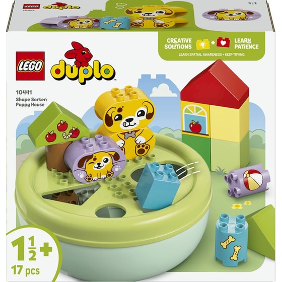 LEGO® DUPLO® My First Ταξινόμηση Σχημάτων: Σπίτι για Κουταβάκια (10441) image 0