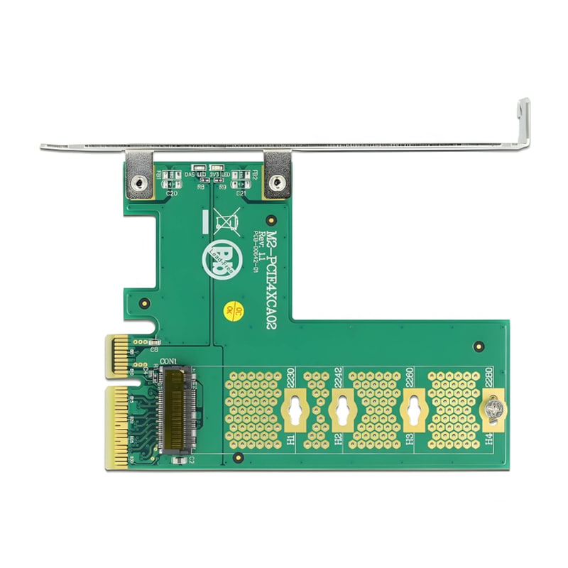 Delock 89561 Κάρτα Δικτύου Ενσύρματη Σύνδεση M.2 Key M