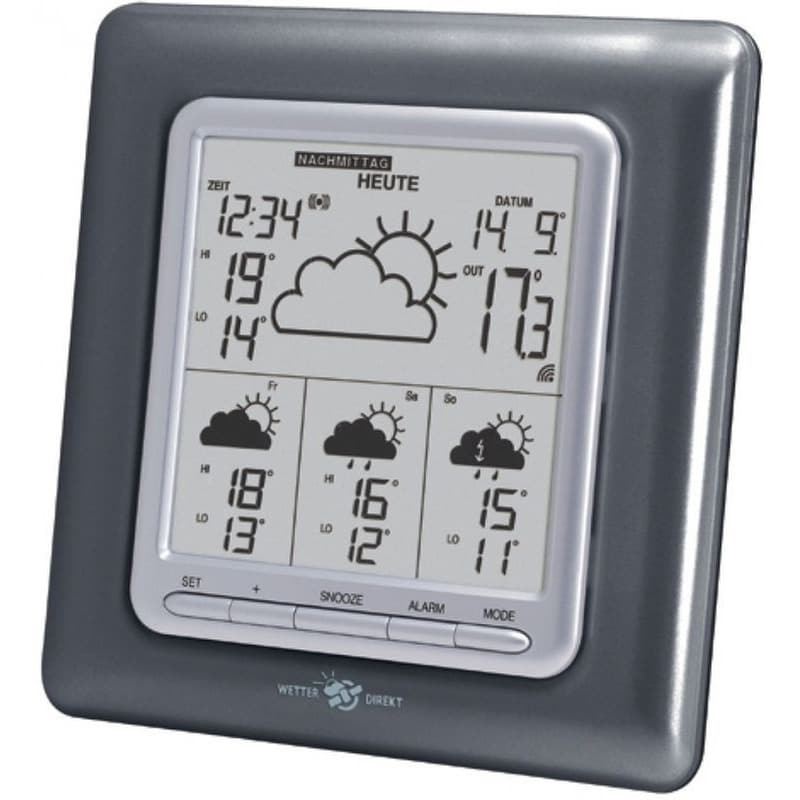 TECHNOLINE Weather Station Technoline Wd 4003 Επιτραπέζιο - Γκρι