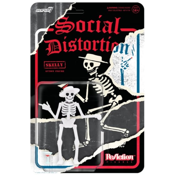 Φιγούρα Super7 - Social Distortion Reaction Figure - Skelly image 0