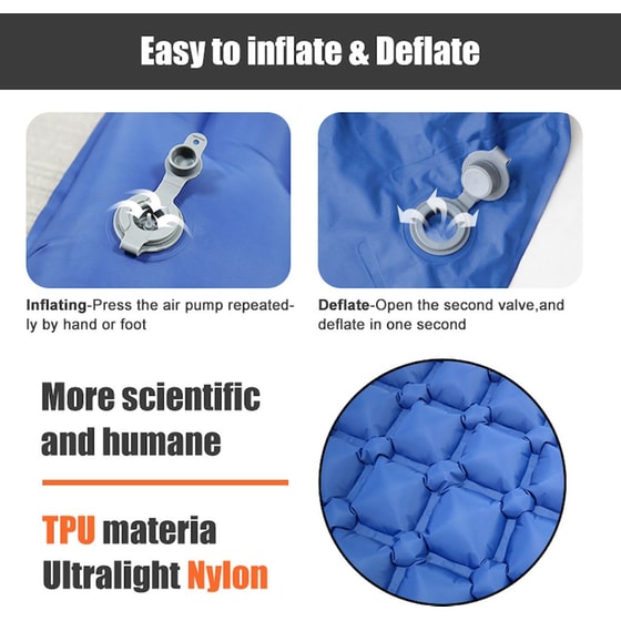 Φουσκωτό Στρώμα Ύπνου Camping Campo Dreamer - Πράσινο image 1