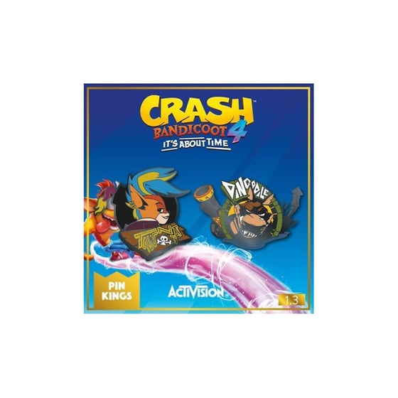 Σετ Καρφίτσα Numskull Crash Bandicoot King 1.3 - Tawna & Dingodile image 0