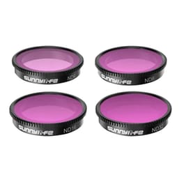 Sunnylife IST-FI9315 Φίλτρα ND4/ND8/ND16/ND32  για Insta360 Go 3/2 4τμχ - Πολύχρωμα