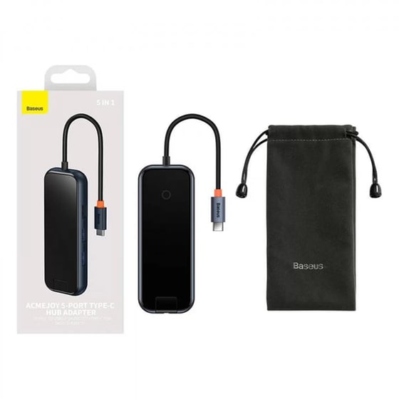 Baseus AcmeJoy USB Hub Adapter 5 σε 1 συμβατό με USB-C (WKJZ010113) image 8