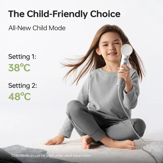 LAIFEN MINI Σεσουάρ Μαλλιών 1100 W Λευκό image 2