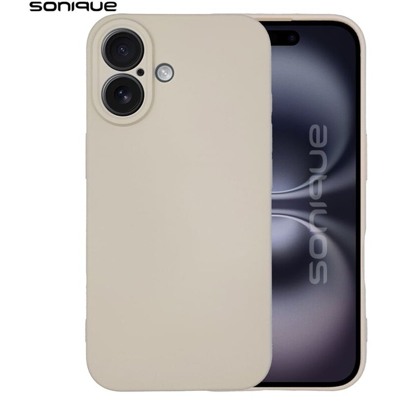 Θήκη Σιλικόνης My Colors Sonique Apple Iphone 16 Μπεζ