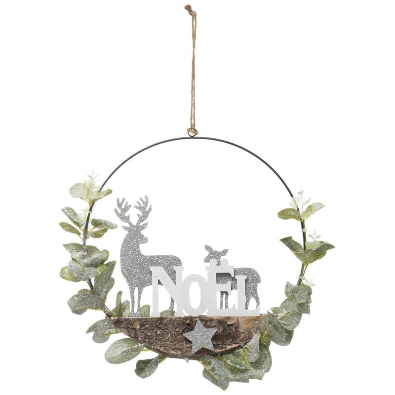 Χριστουγεννιάτικο Κρεμαστό Διακοσμητικό SpitiShop Silver Noel