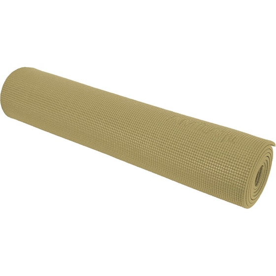 Στρώμα Γυμναστικής Amila Yoga Mat 96754 από PVC 173x61x0.6 cm - Λαδί image 0