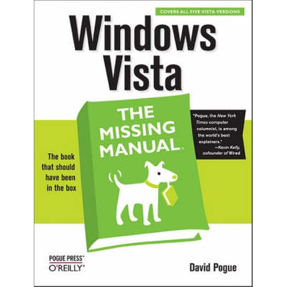 Windows Vista the Missing Manual image 0
