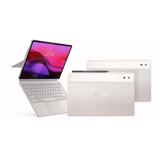 Tablet Lenovo Yoga Tab Plus 12.7" 16GB/512GB Wi-Fi - Seashell + Lenovo 2-in-1 Keyboard Pack + Lenovo Tab Pen Pro image 8