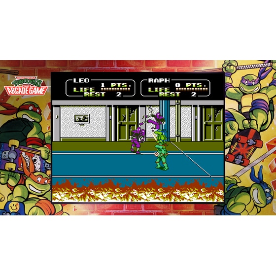 PS4 Used Game - Teenage Mutant Ninja Turtles: The Cowabunga Collection image 4