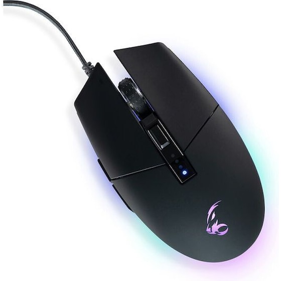 MediaRange MRGS202 RGB Gaming Ενσύρματο Ποντίκι 4000 DPI - Μαύρο image 1