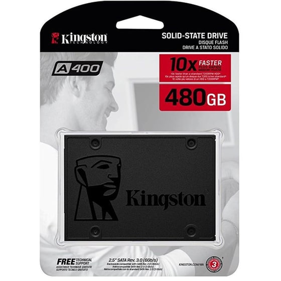 Εσωτερικός SSD Kingston A400 SATA III 2.5" 240GB image 1