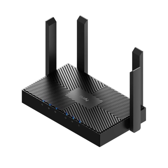 Cudy WR3000 Ασύρματο Router Wi‑Fi 6 με 3 Θύρες Gigabit Ethernet - Black image 1